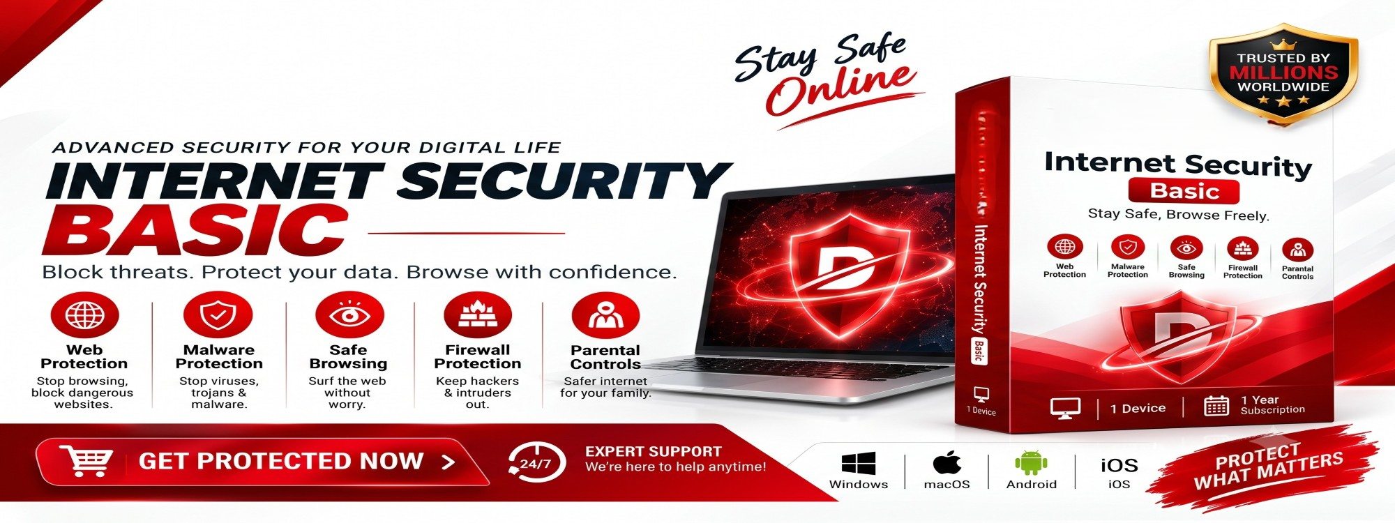 Zyntracon Internet Security Basic - Block Threats & Protect Data